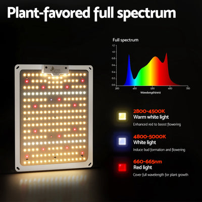 Greenfingers Max 1000W Grow Light LED Full Spectrum Indoor Plant All Stage Growth