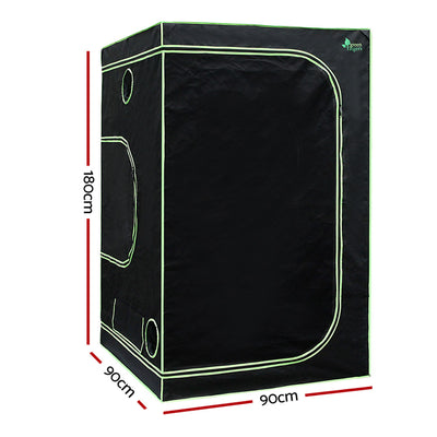 Greenfingers Grow Tent 90x90x180CM Hydroponics Kit Indoor Plant Room System