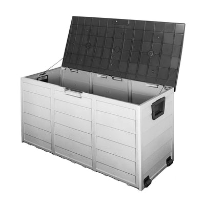 290L Outdoor Storage Box Black