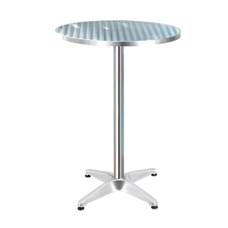 round outdoor adjustable bat table 