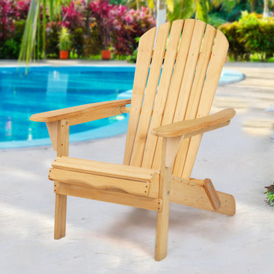 outdoor Adirondack chair lounge patio chair 