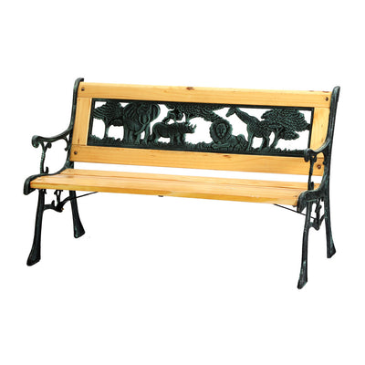 kids wooden garden bench 