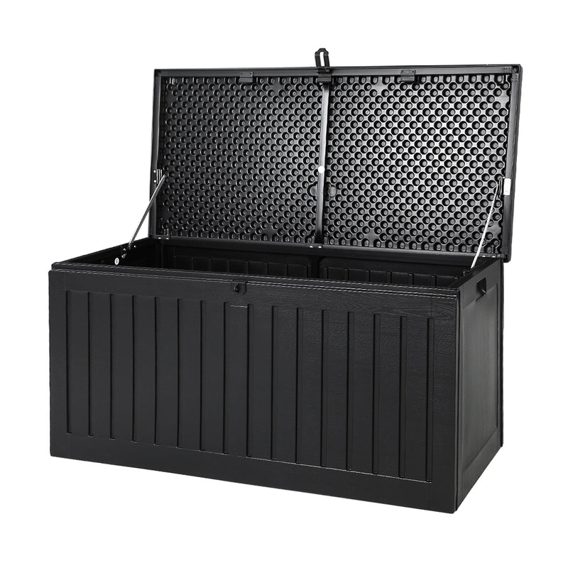 outdoor storage box black tool chest 