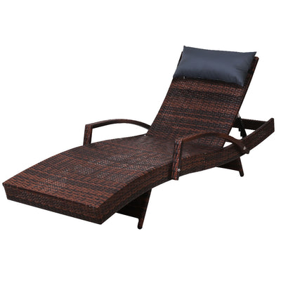 outdoor sun lounge wicker pillow sofa set 