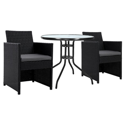 outdoor dining table and chairs rattan 