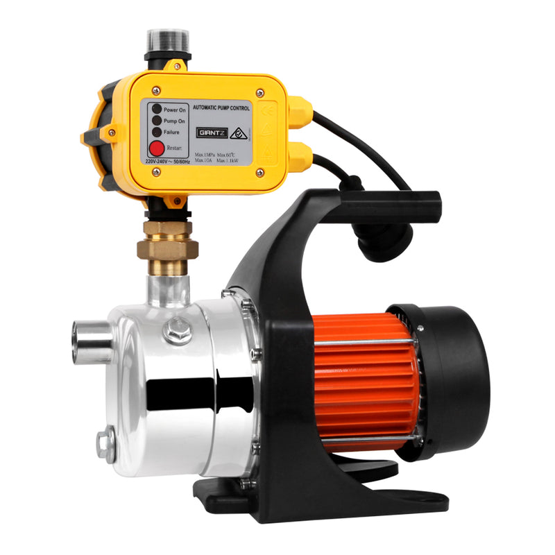 1500W High Pressure Garden Water Pump with Auto Controller