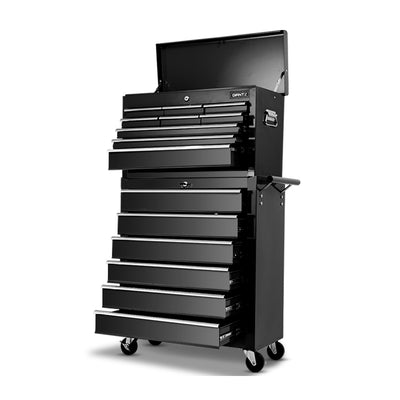 Tool Chest and Trolley black