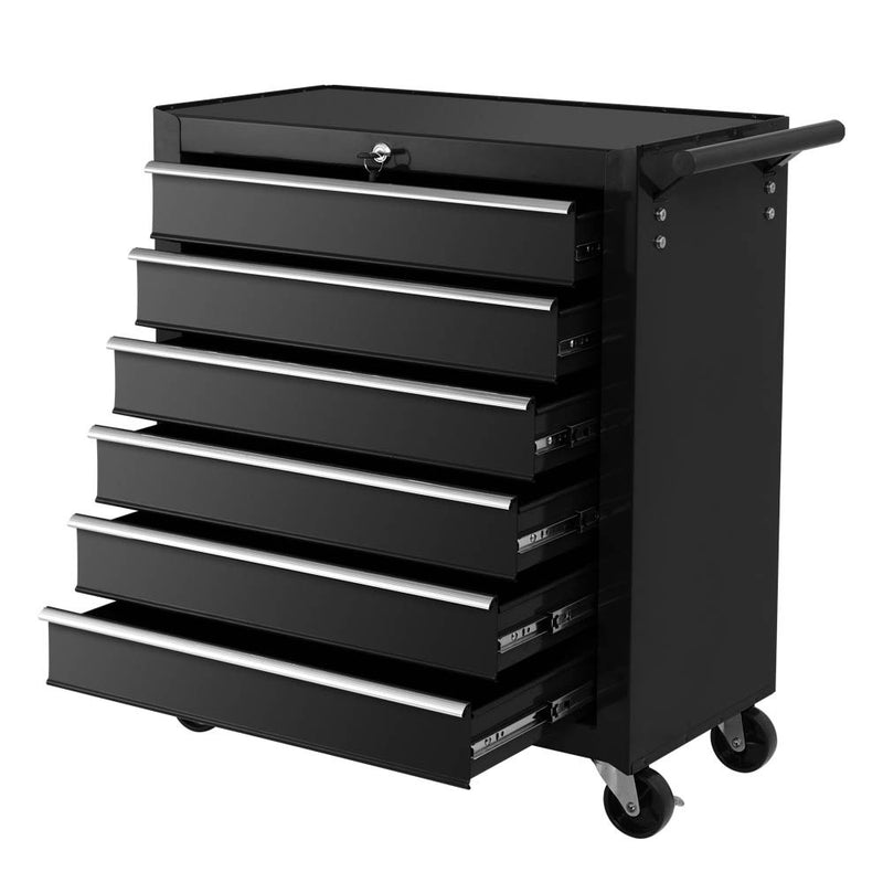 Tool Trolley Black 