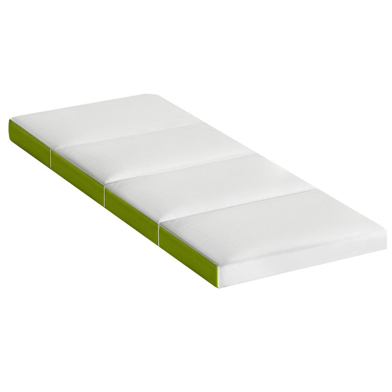 single size foldable floor mattress 