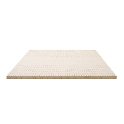 double pure natural latex mattress topper