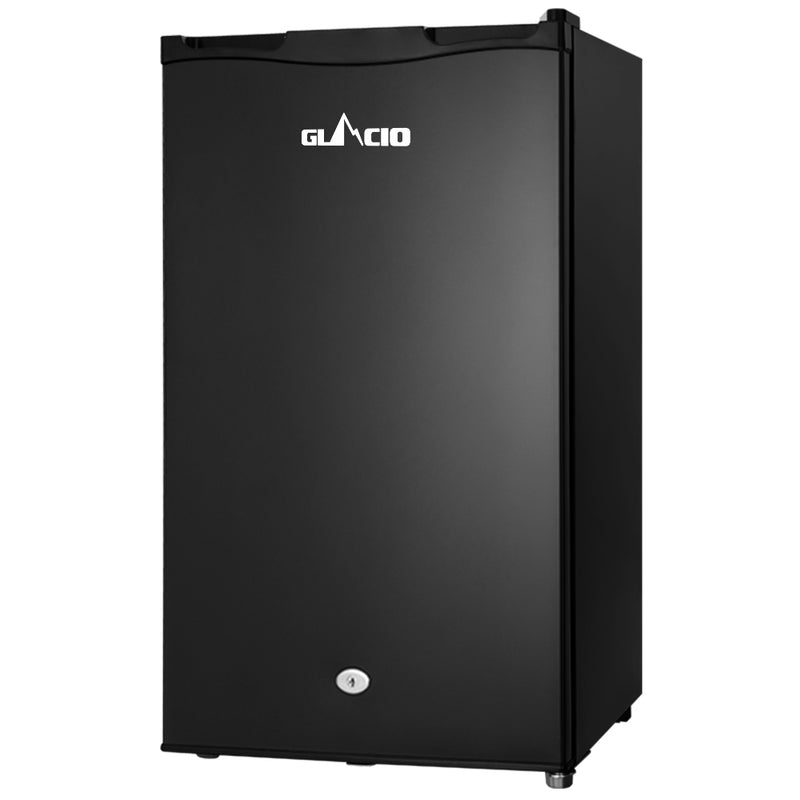 bar fridge freezer black 