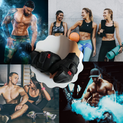 Unisex Black Fitness Gloves