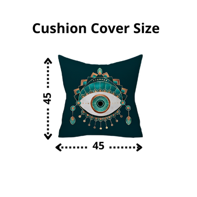 Green Eye Cushion Cover