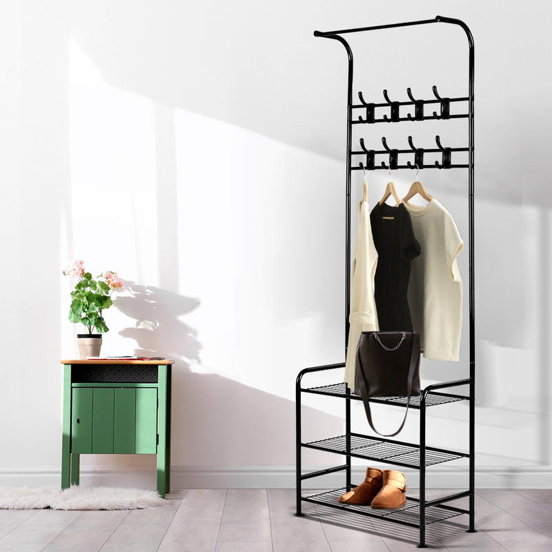 Artiss Clothes Rack Coat Stand 179cm Hanger Rail Closet