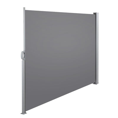 Retractable Side Awning Grey