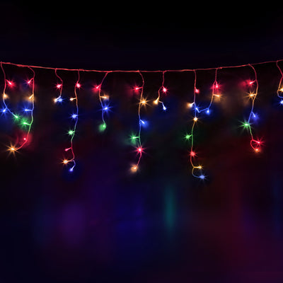 800 led Christmas string lights multi colour 