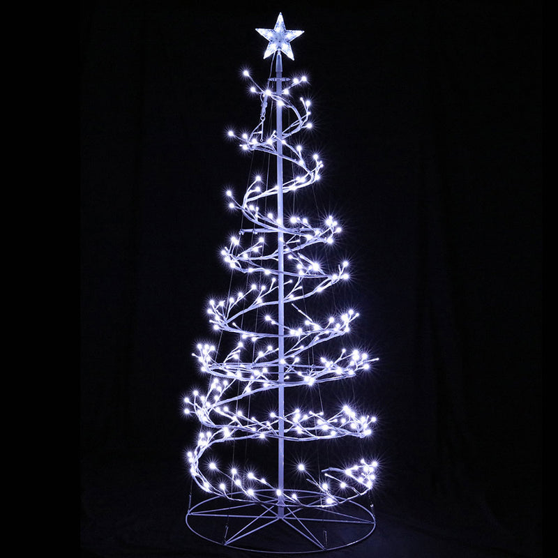 white light Christmas tree 1.8m 