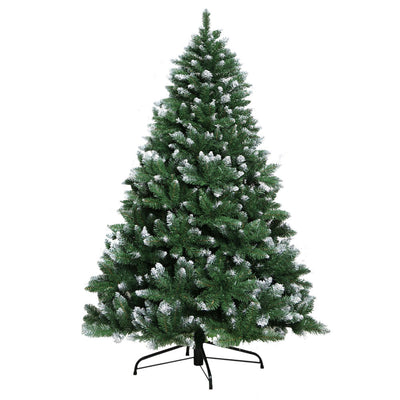 Christmas Tree Snowy Tips Green 2.4 Metres