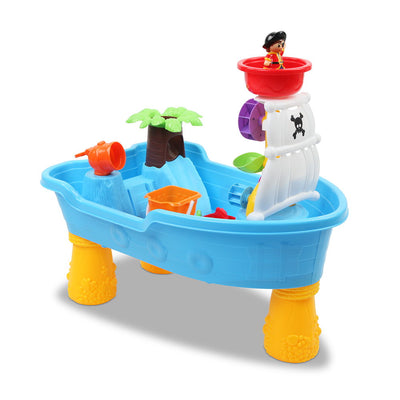 Kids sand and water Pirate  table Toy Set 