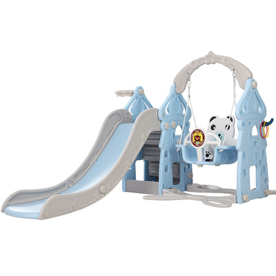 kids slide and swing set 