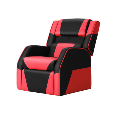 kids recliner chair red 