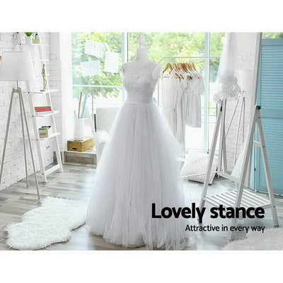 Female Mannequin 170cm Model Dressmaker Clothes Display Torso Tailor Wedding White