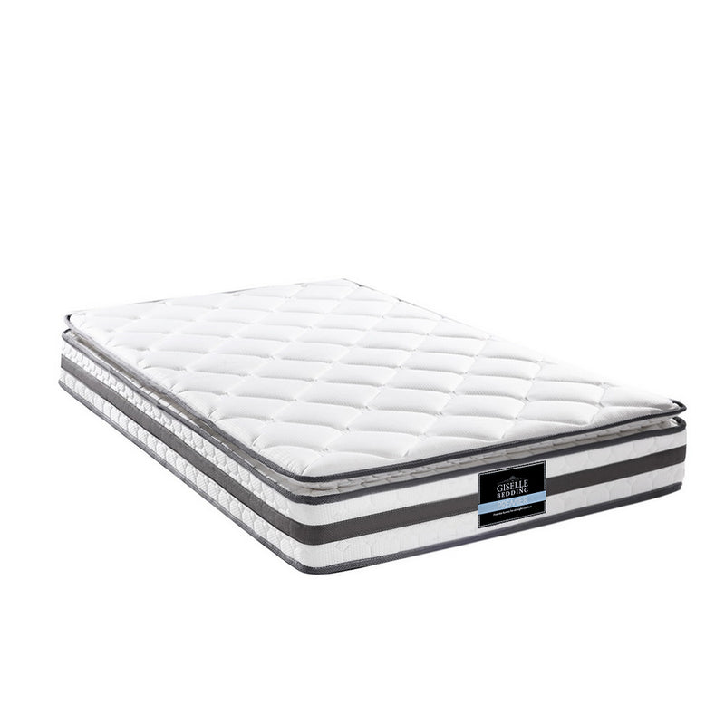 Giselle Bedding 21cm Mattress Pillow Top Single