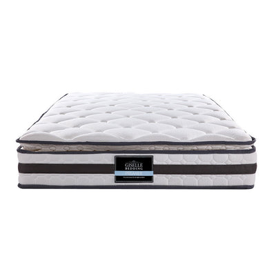 Giselle Bedding 21cm Mattress Pillow Top Single