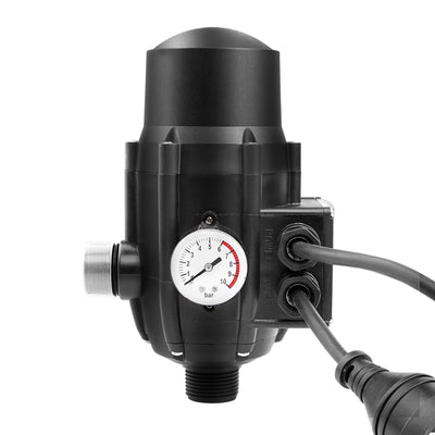 Giantz Adjustable Automatic Electronic Water Pump Controller - Black