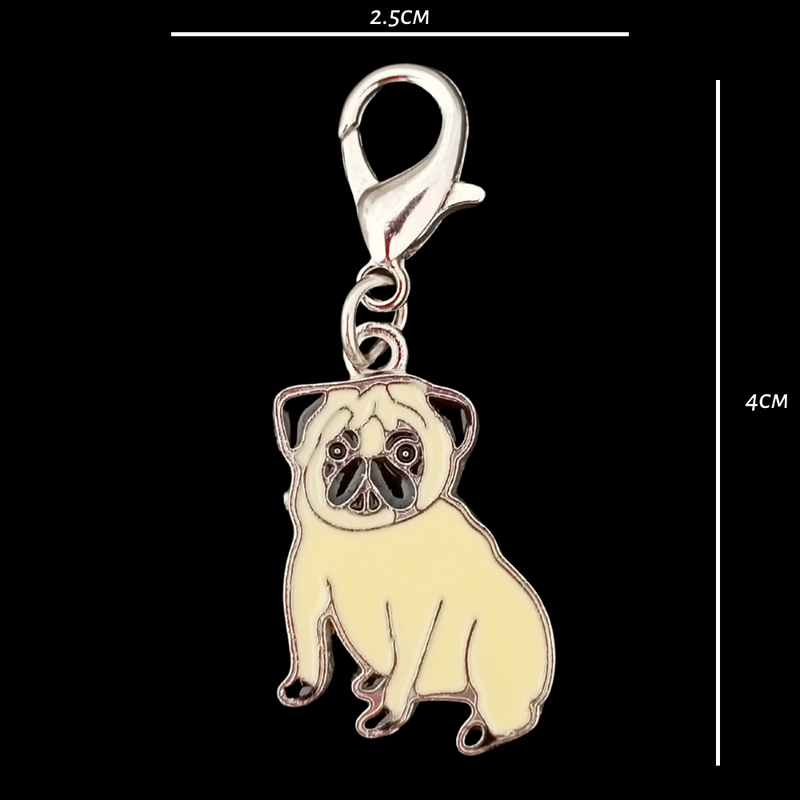 Pug Dog Charm