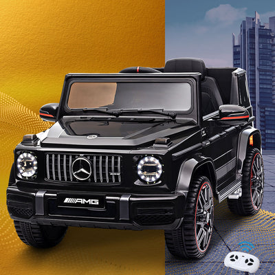 Kids Electric Ride On Car Mercedes-Benz Licensed AMG G63 Toy Cars Remote Black