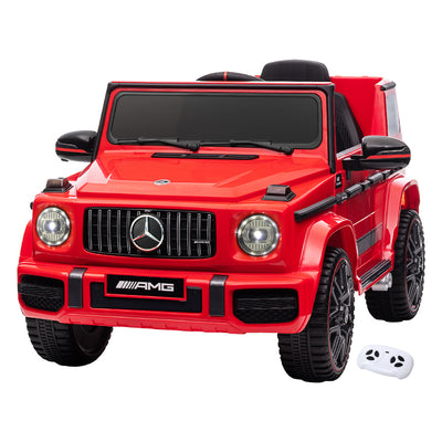Kids Electric Ride On Car Mercedes-Benz Licensed AMG G63 Toy Cars Remote Red