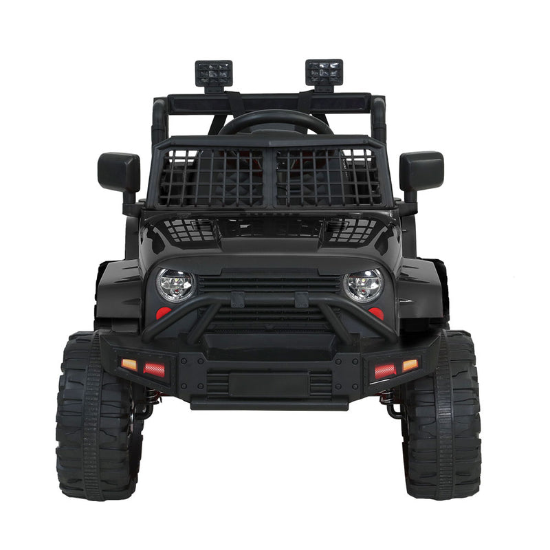 Rigo Kids Electric Ride On Car Jeep Toy Cars Remote 12V Black