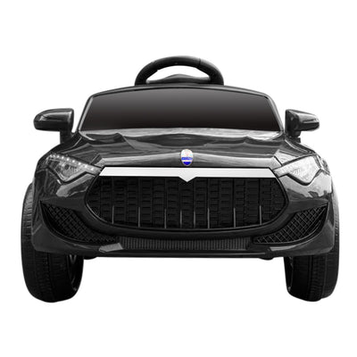 Rigo Kids Electric Ride On Car Maserati-inspried Toy Cars Remote 12V Black