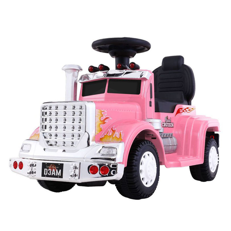 kids electric toy truck pink 
