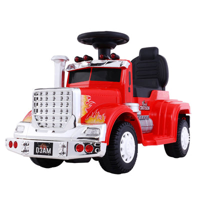 kids electric truck red 