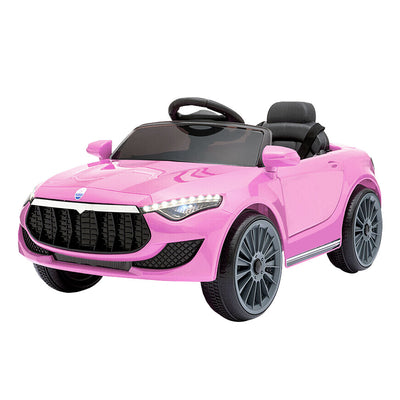 kids ride on electric car pink 