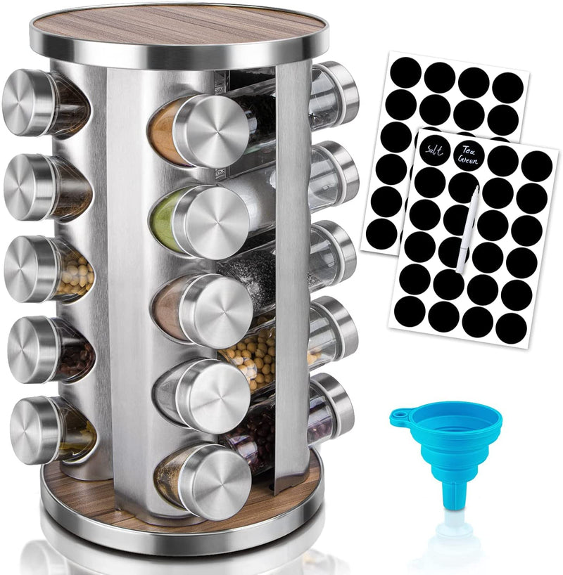 rotating spice rack organiser 