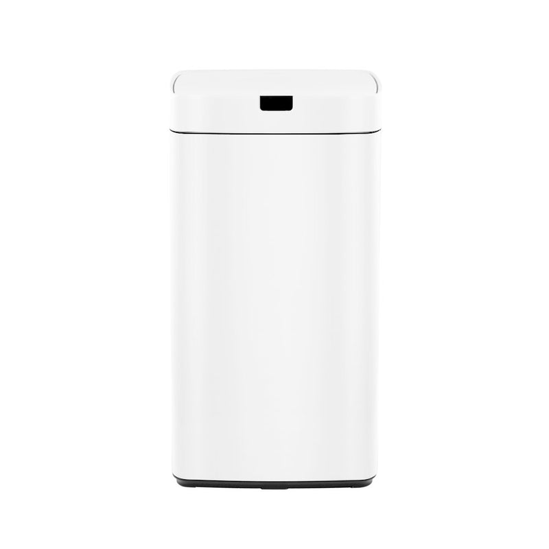 Devanti 45L Motion Sensor Bin Rubbish Automatic White