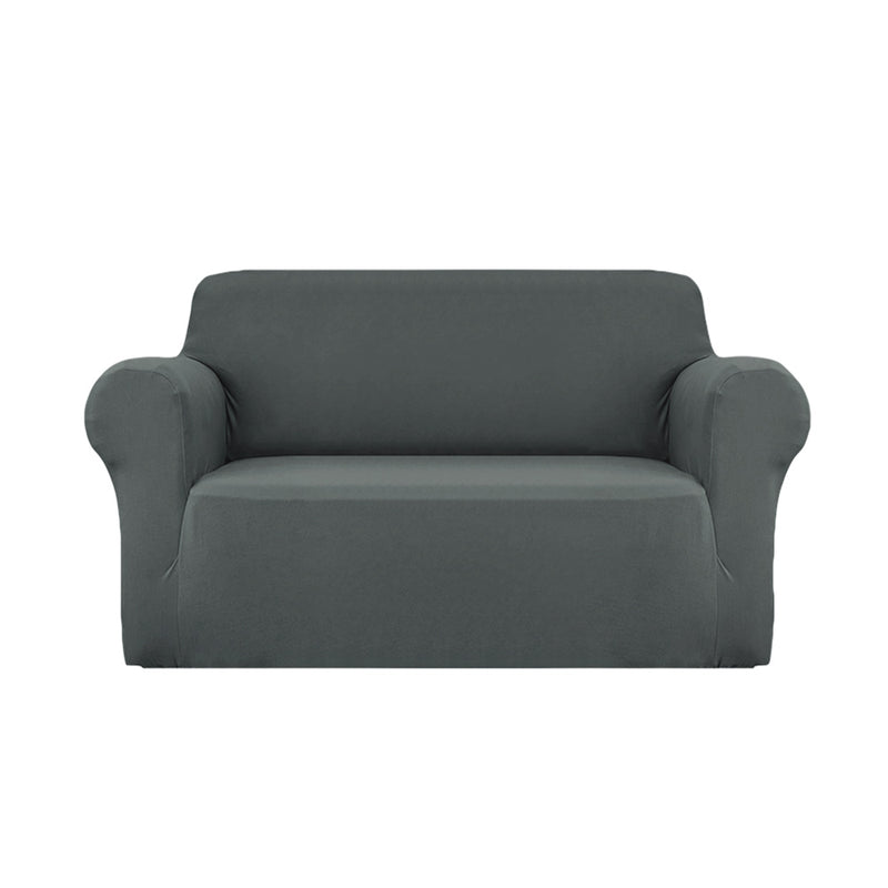 Artiss Sofa Cover Couch Covers 2 Seater Stretch Grey