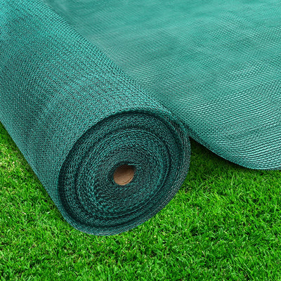 Instahut 30% Shade Cloth 3.66x30m Shadecloth Wide Heavy Duty Green