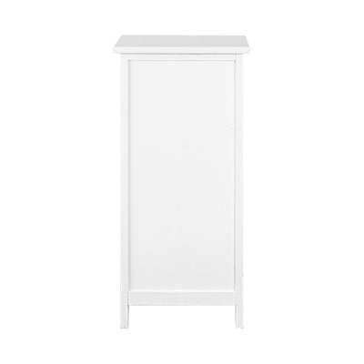 Artiss Bedside Table Bathroom Storage Cabinet 3 Drawers White