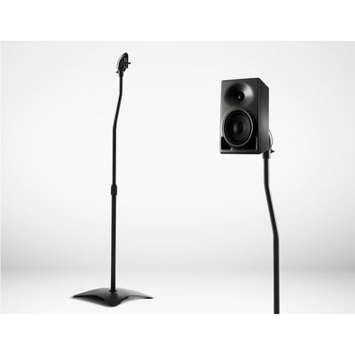 Set of 2 112CM Surround Sound Speaker Stand - Black