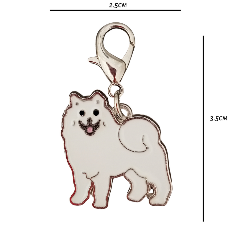 Samoyed Dog Charm