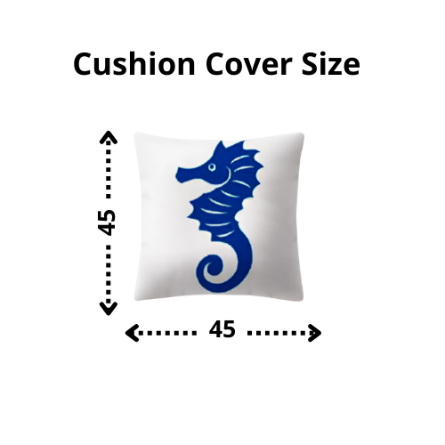 Seahorse Cushion Cover