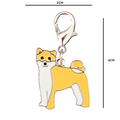 Shiba Inu Dog Charm