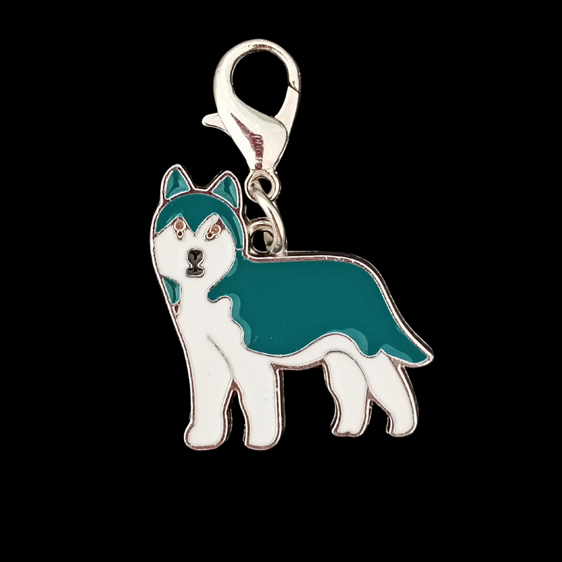 Siberian Husky Dog Charm