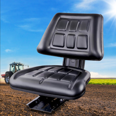 Giantz Tractor Seat Forklift Excavator Truck Universal Replacement PU Chair