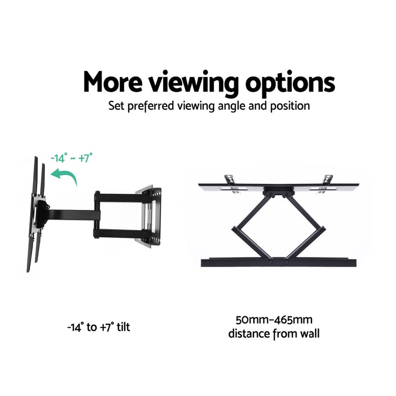 Artiss TV Wall Mount Bracket for 32"-70" LED LCD Full Motion Dual Strong Arms