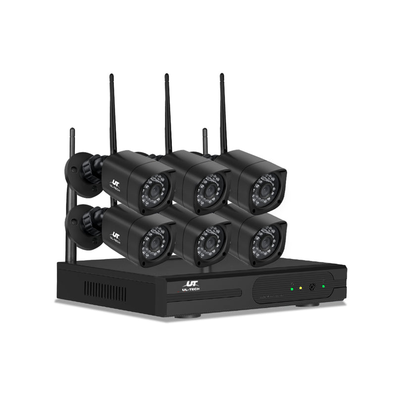 wireless 6 security cameras 